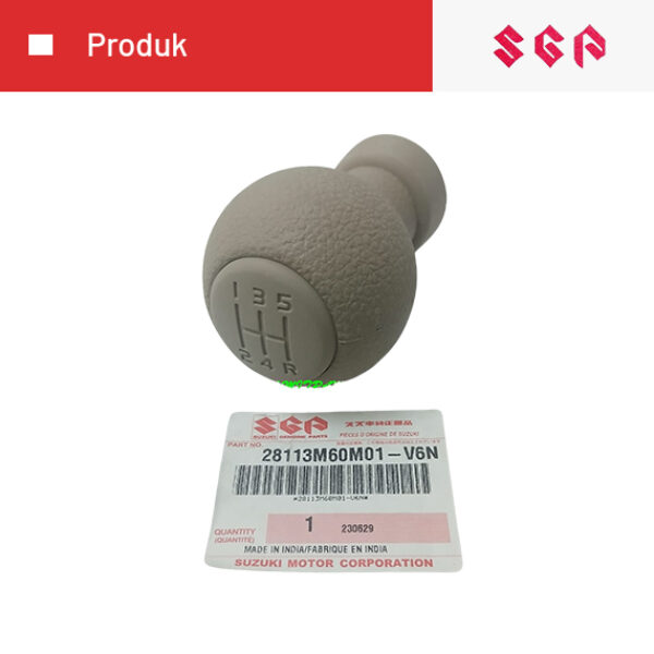 28113M60M01-V6N - SHIFT KNOB PERSENELING SUZUKI ERTIGA MANUAL GEN 1